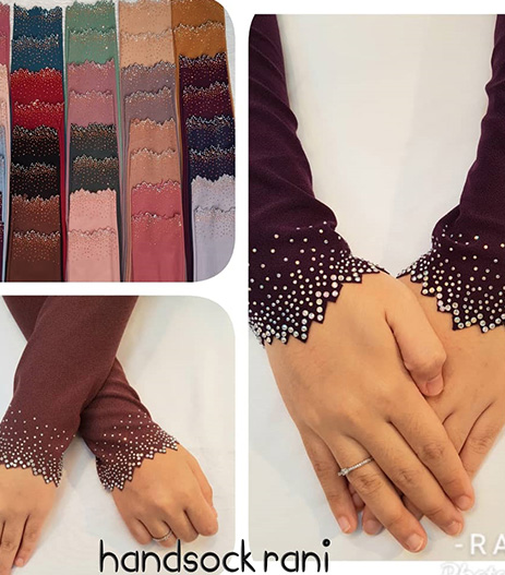 Handsock Rani multi colour