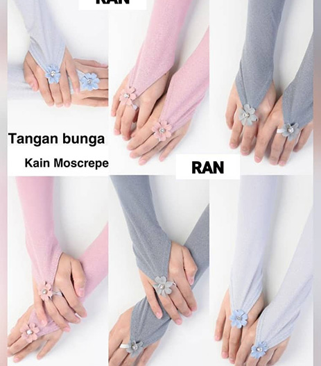 Handsock bunga cincin